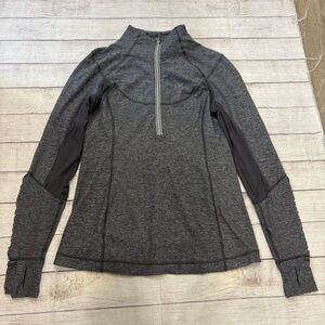 LULULEMON Long Sleeve 1/2 Zip Pullover Size 12
